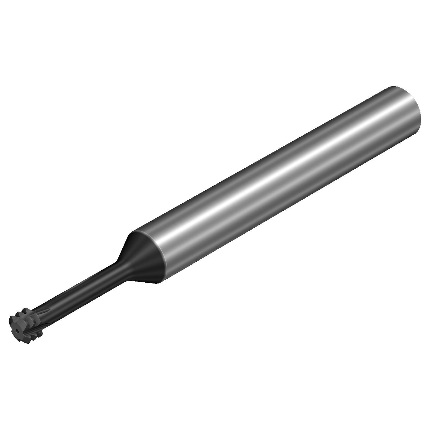 T500-XD30AA-UNC10 X1AH — CoroThread® Mill 500, fresa de topo inteiriça de metal duro para rosqueamento orbital