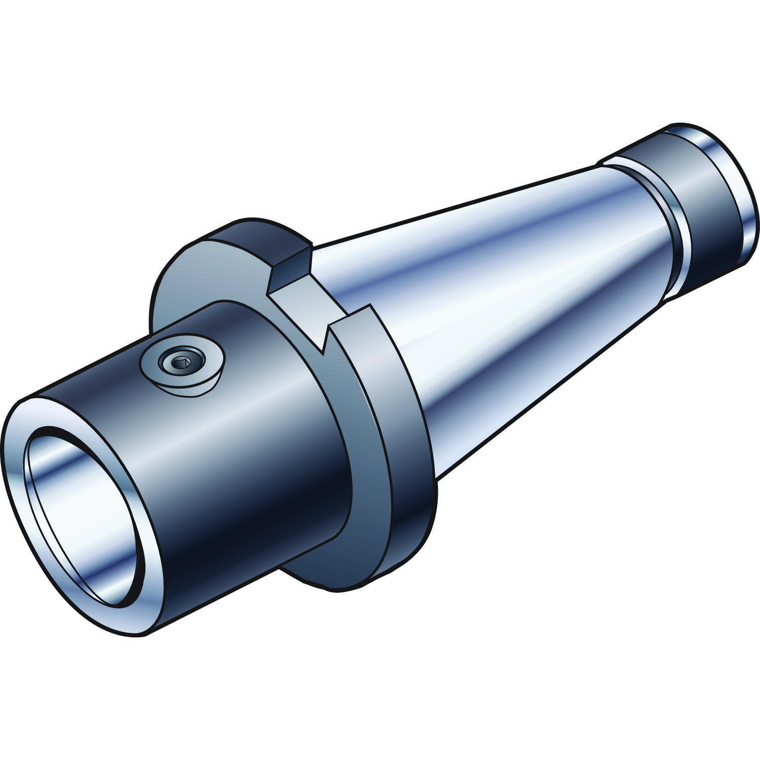 C5-390.0004-40 075 — DIN 2080 para adaptador Coromant Capto®