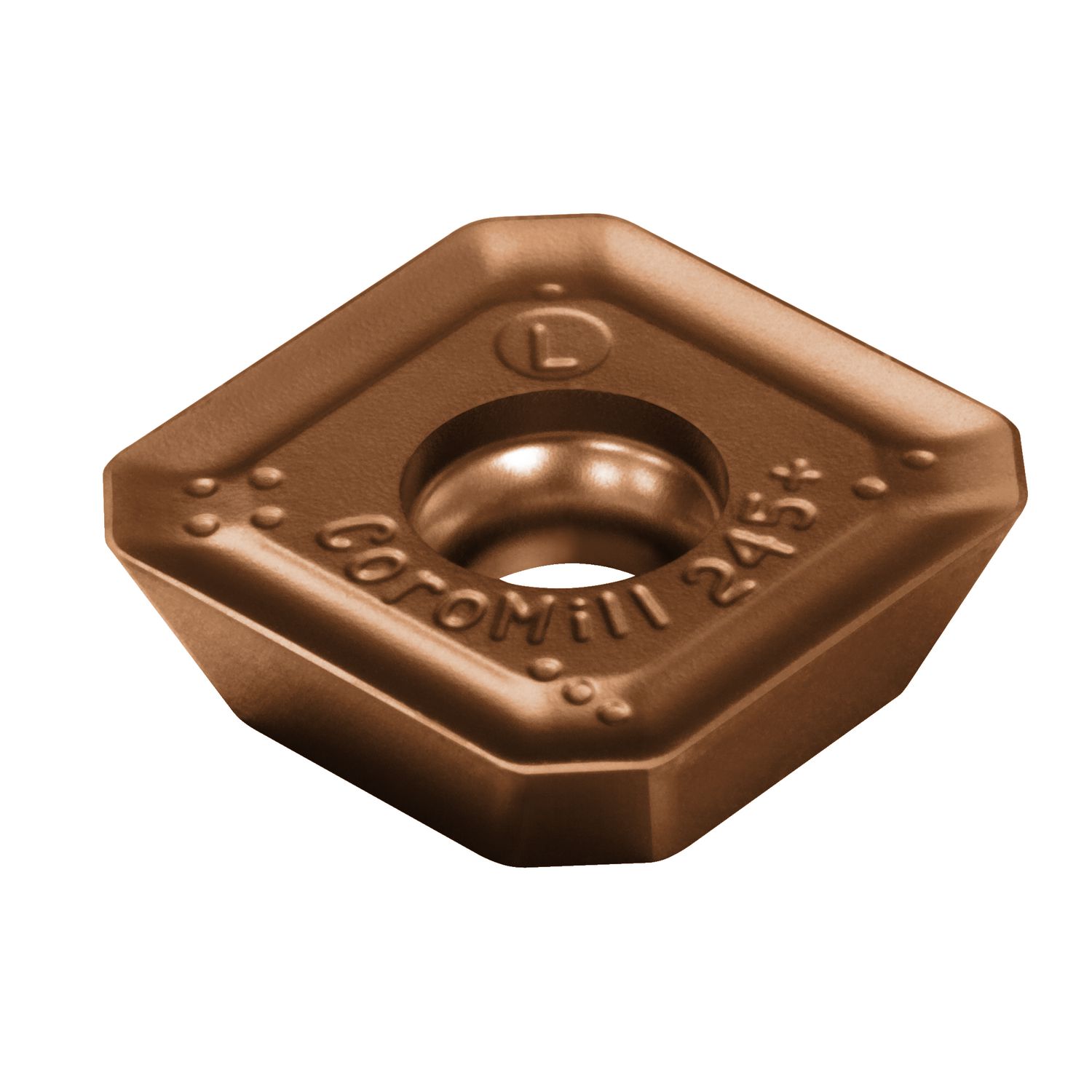 R245-12 T3 E-PL 1030 — CoroMill® 245, pastilha para fresamento