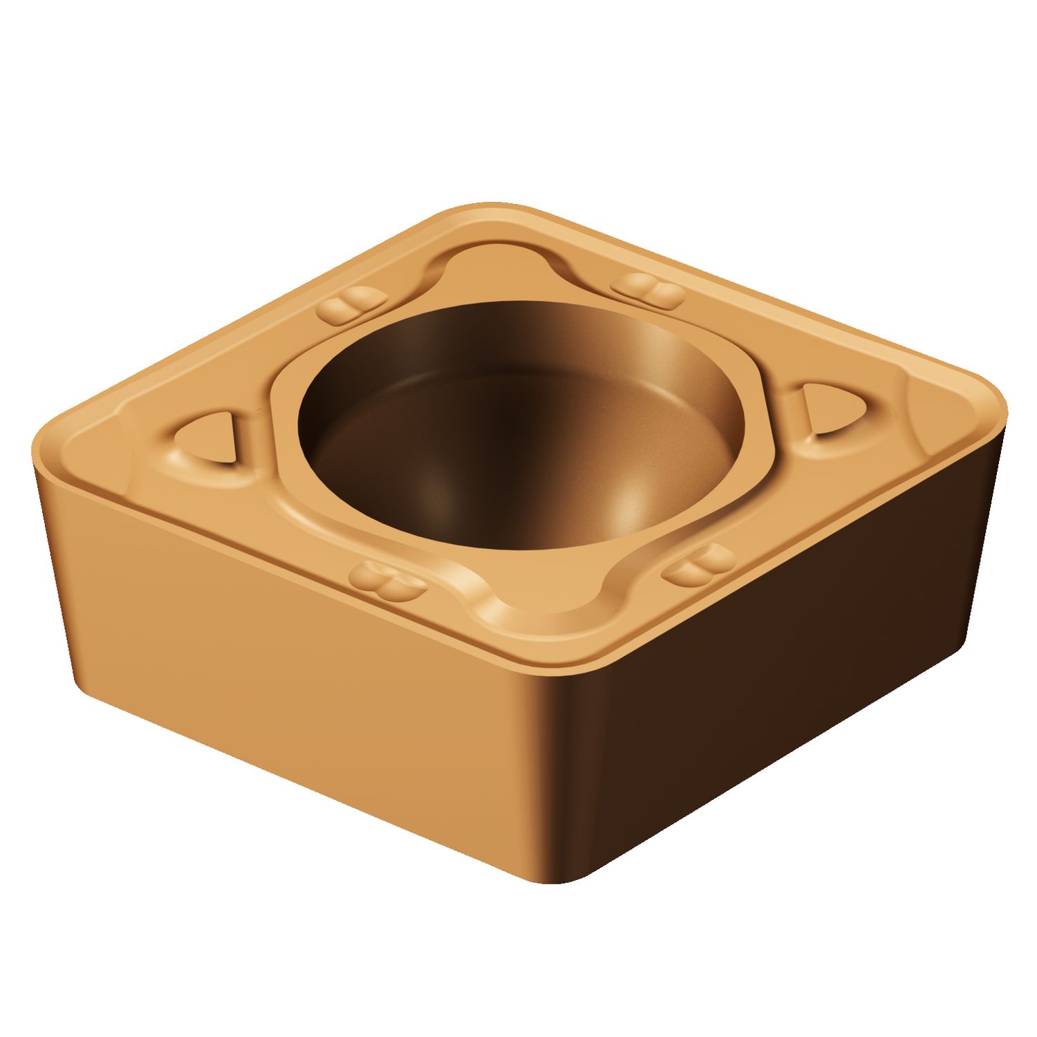 CCMT 09 T3 08-XR GC15 — CoroTurn® 107, pastilha para torneamento