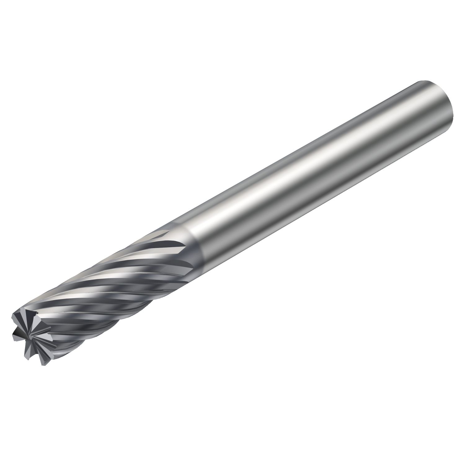 RA215.36-1630-AK08H 1610 — CoroMill® Plura, fresa de topo inteiriça de metal duro para acabamento