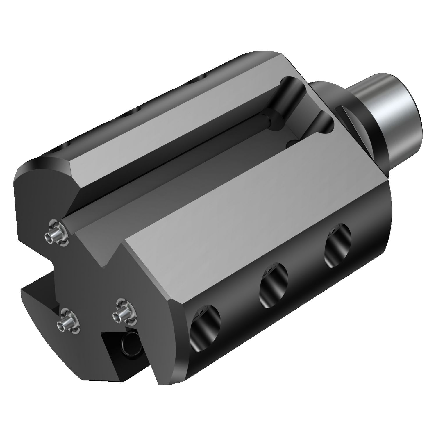 C6-ASHR3-36125-12-A — Minitorre Coromant Capto® para três ferramentas convencionais retangulares