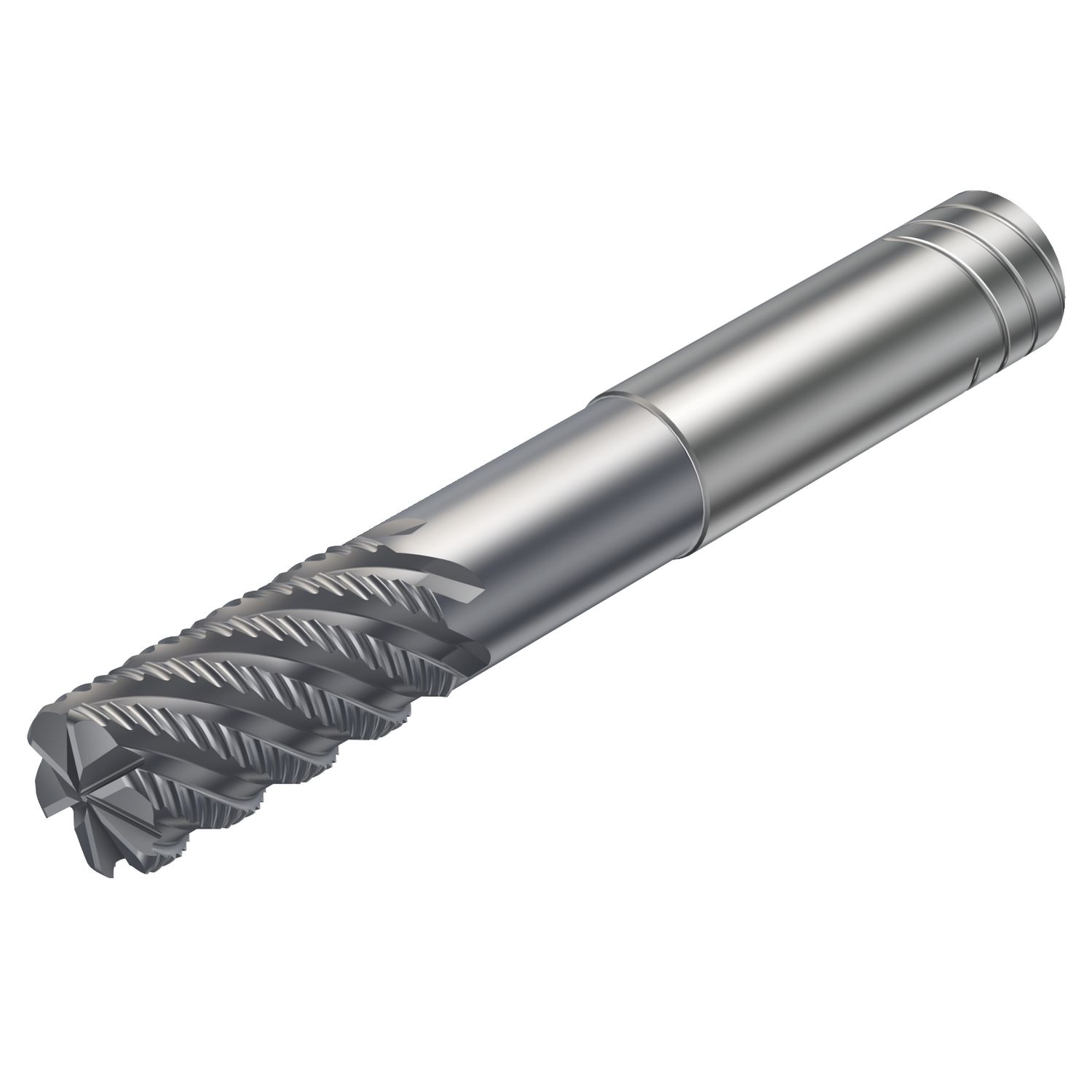 R216.36-16045IYC32K 1640 — CoroMill® Plura, fresa de topo inteiriça de metal duro para desbaste com quebra-cavacos